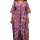 ZURI Adire Jumpsuit – Handmade African Statement Piece-Size 14/16-Print I
