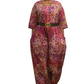 ZURI Adire Jumpsuit –Handmade African Statement Piece-Size 10/12-Print L
