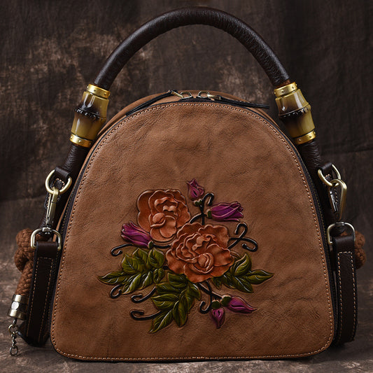 Casy's Luxury Vintage Genuine Leather  Bag