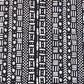 Mud Print Cowrie Shell Fabric: 6 Yds