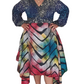 Yahden's Luxury Adire Mix Dress