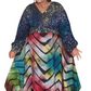 Yahden's Luxury Adire Mix Dress