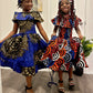 Abena's African Print Dress for Girls