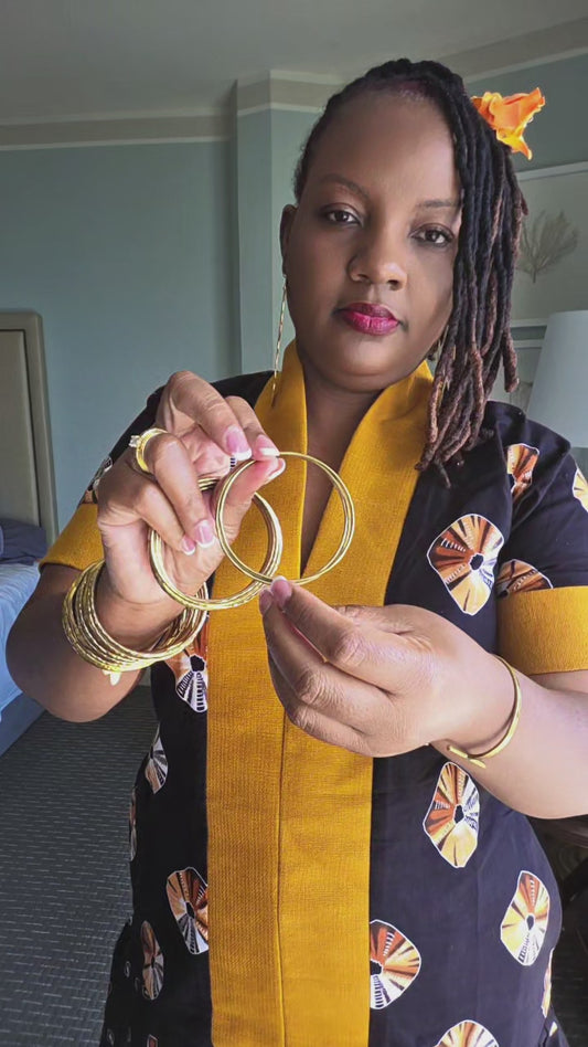 Zahara Assorted Brass Bangles