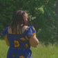 Zuri Bloom Ankara Maxi Dress