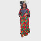 Yah'den's Rich Aunty Ankara Kaftan Dress