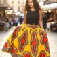 Traditional Print Maxi Skirts (Dashiki)