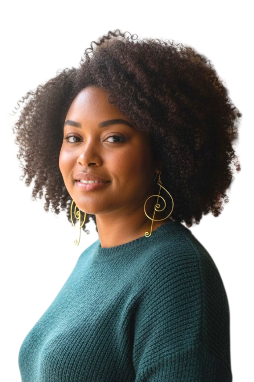 Selena Covenant Spiral Brass Earrings | Afrocentric Biblical Jewelry