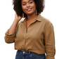 Tessa- Zoe Bone and Brass Earrings