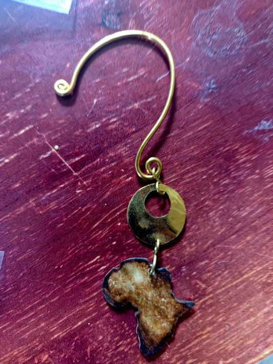 Hadiya Statement Ear Cuff – Handcrafted African Jewelry