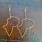 ASANTE AFRICA BRASS EARRINGS