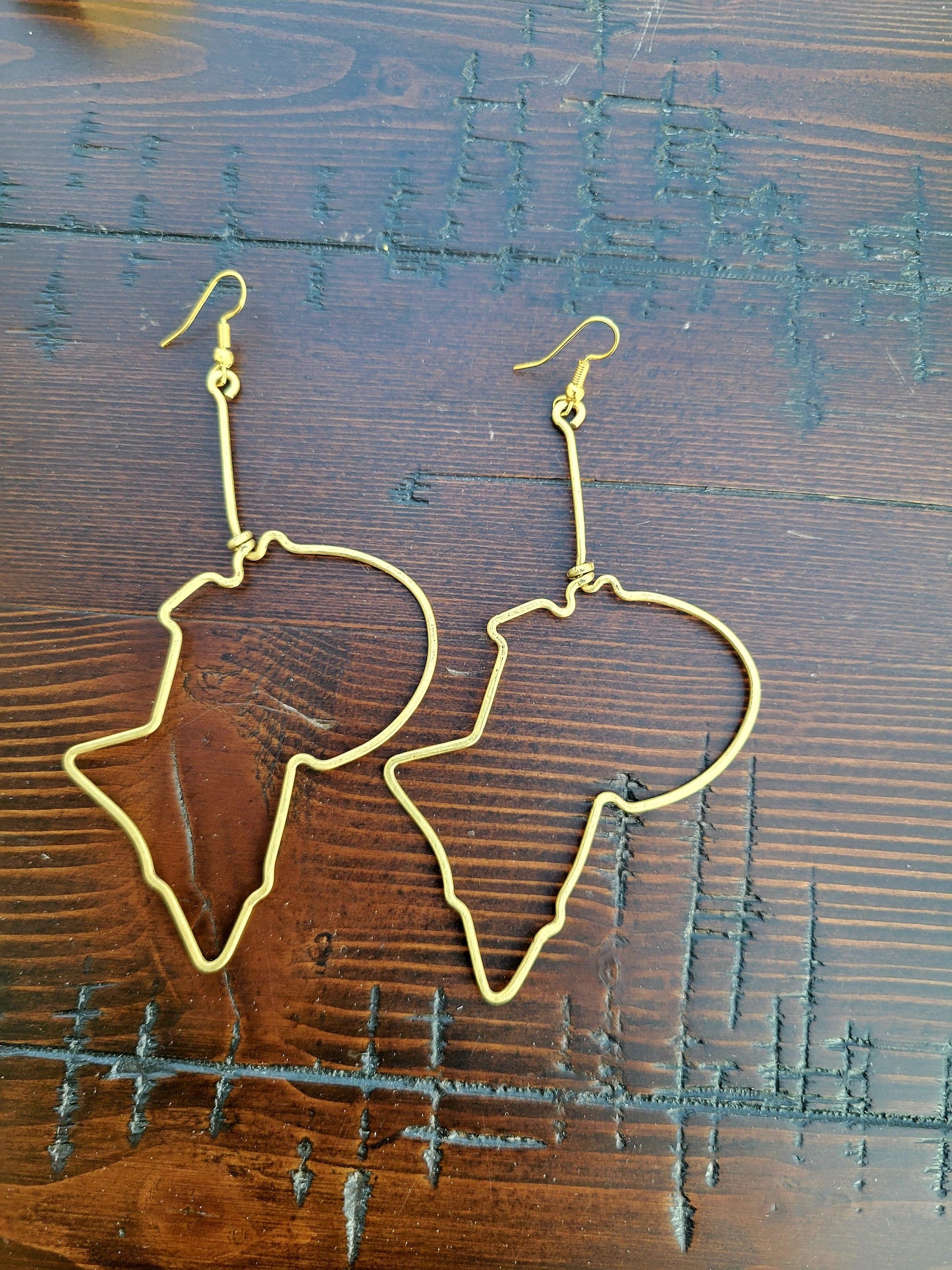 ASANTE AFRICA BRASS EARRINGS