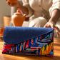Zola Mosaic Clutch – Handmade Afrocentric Foldover Statement Purse