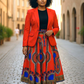 Traditional Print Maxi Skirts (Dashiki)