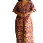 ZURI Adire Jumpsuit – Handmade African Statement Piece-Size 16/18-Print H