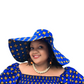 Yahden Large Ankara Hat - Bold and Beautiful!