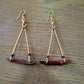 NYOTA BALANCE BRASS & BONE EARRINGS