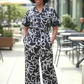 Yatta-Zoe Luxury Two Piece Pant Suit-Print A