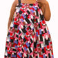 Zorzor Mosaic Swing Dress – Handmade Afrocentric Ankara Dress