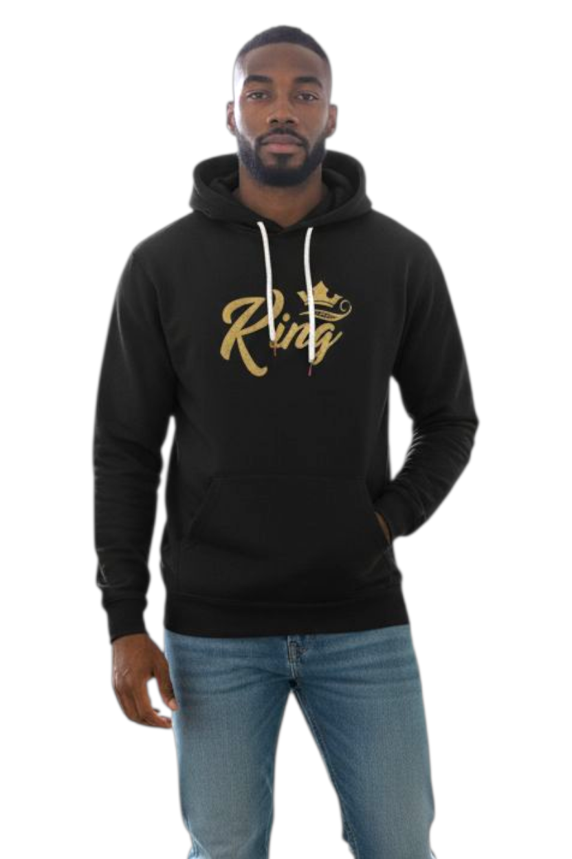 King Black Hoodie