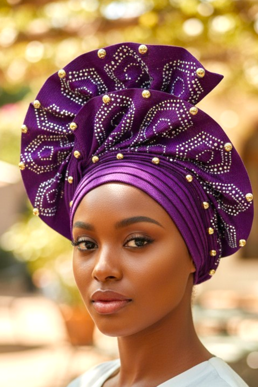 ADEOLA Crown Gele