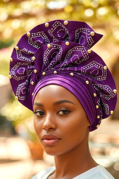 ADEOLA Crown Gele