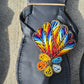 Multi Colored maasai beaded sandals-C