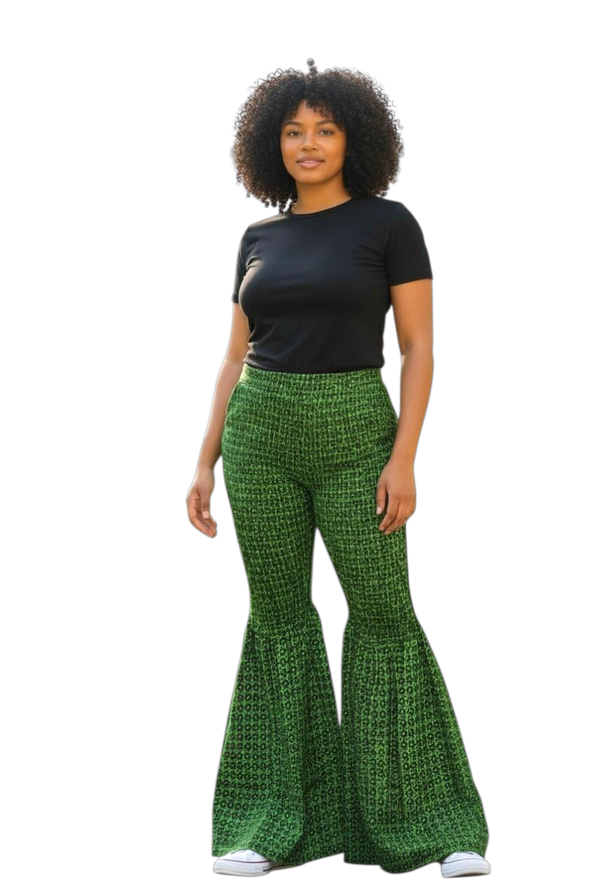 Yahden Ankara Trendy Flared Pants
