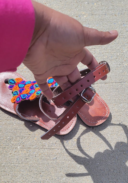 Maasai sandals, Leather gladiator sandals, beaded sandals for women.