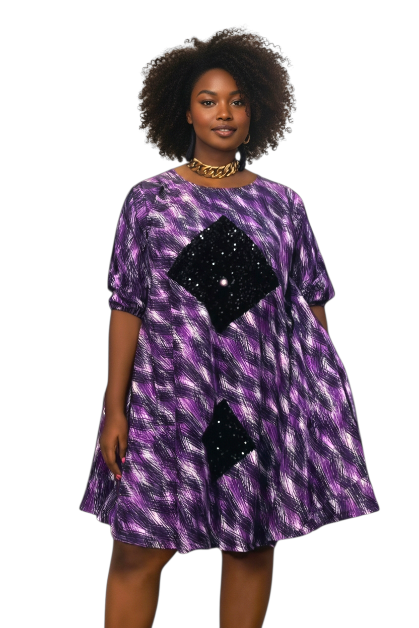 Yahden's Full Flared Swing Dress