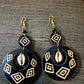 Zola Calabash Cowrie Earrings