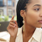 Zoe Cowrie Ear Cuff – Handcrafted African Statement Jewelry