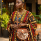 Zawadi Heritage Crossbody Bag Handmade in Kenya| African-Inspired Faux Leather Handbag