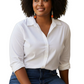 Tessa- Zoe Bone and Brass Earrings