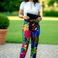 Tenneh Mosaic Pants – Afrocentric Patchwork Statement Trousers-B