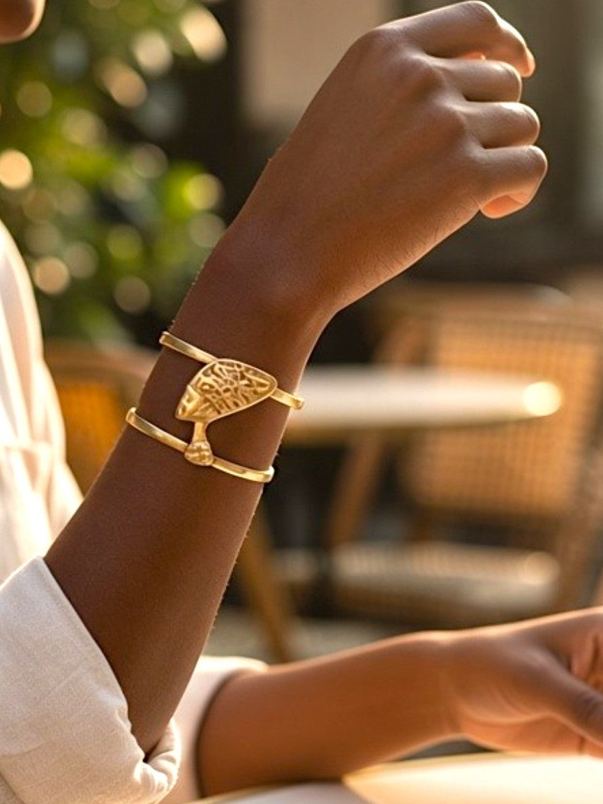 Zuri Heritage Adjustable Brass Bracelets & Statement Cuffs | Yah’den