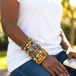 Abena's Glass  Beads Bracelet