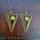 IMANI BALANCE BRASS EARRINGS