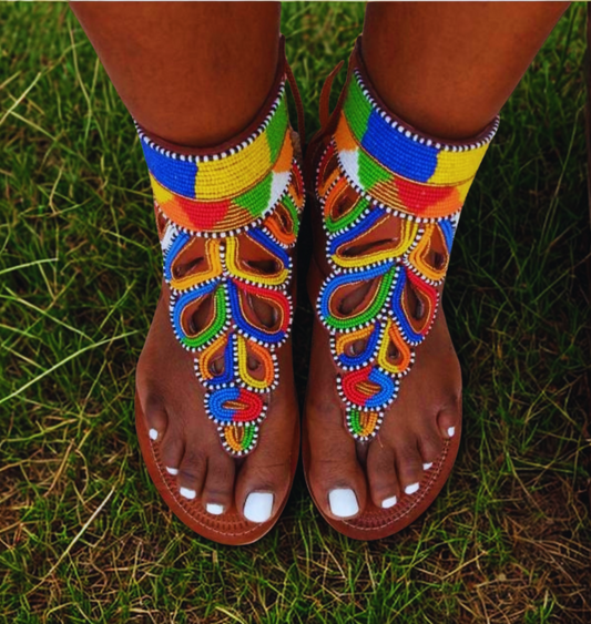 Brown Leather Sandals