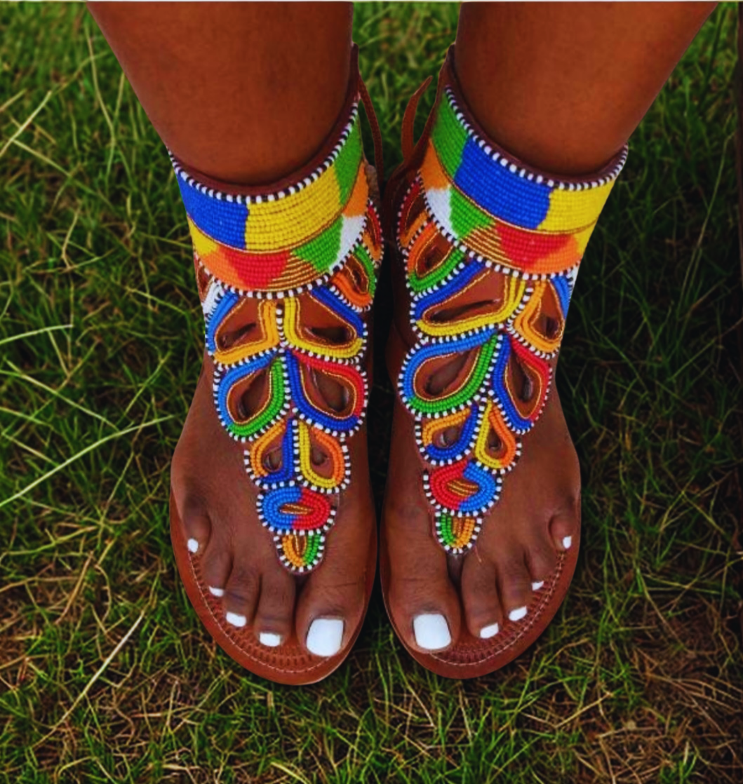 Brown Leather Sandals