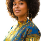 Brass and Bone Earrings-Kaibeh
