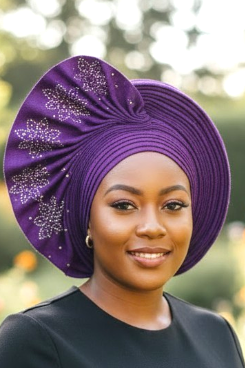 AMARA Serenity Crown Gele