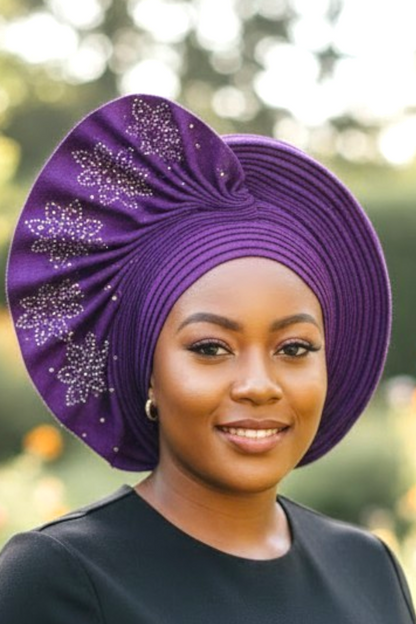 AMARA Serenity Crown Gele