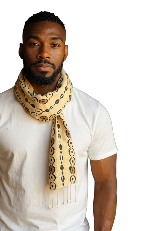 Yah'den Mudcloth Scarf – Handmade in Mali