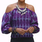 Adama Ankara Vibrant Off-Shoulder Top-Print D