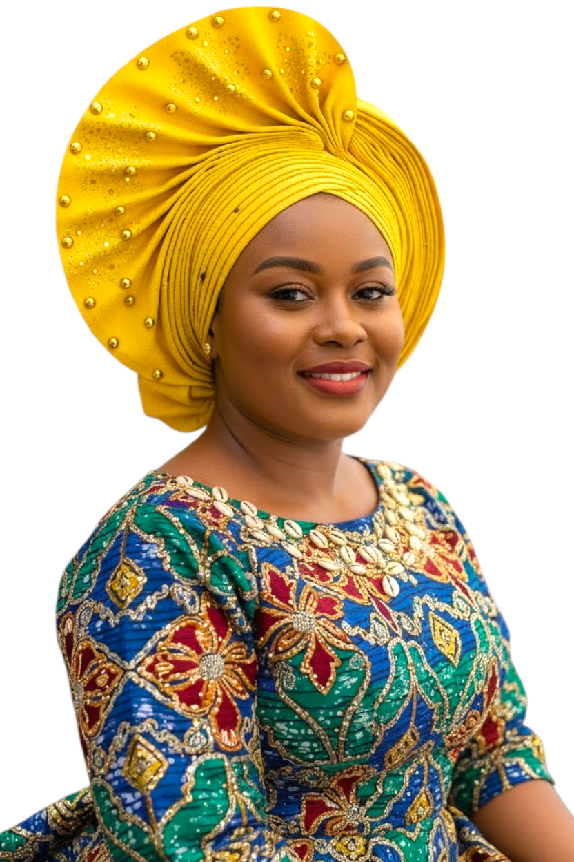 AMARA Serenity Crown Gele