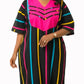 Full Flared Swing Dress + Bohemian Tassel Bag Bundle