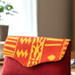 Massa Heritage Clutch – Handmade Afrocentric Foldover Statement Purse