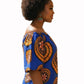 Zola Ankara Off-Shoulder Top + Headwrap