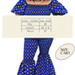 Yahden Ankara Trendy Flared Pants + Frannie's Leather and Brass Earrings